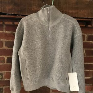 SOLD OUT Lulu Lemon Stand Out Sherpa Half Zip